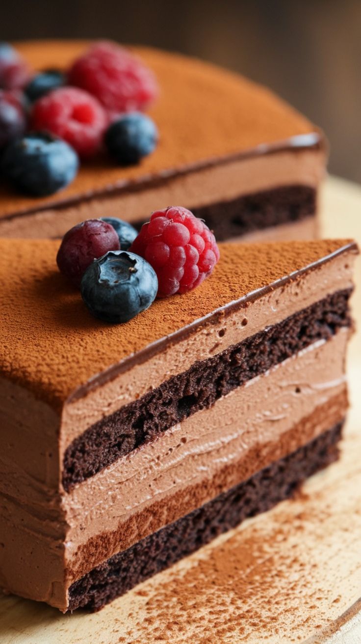 Chocolate Truffle Velvet Cake