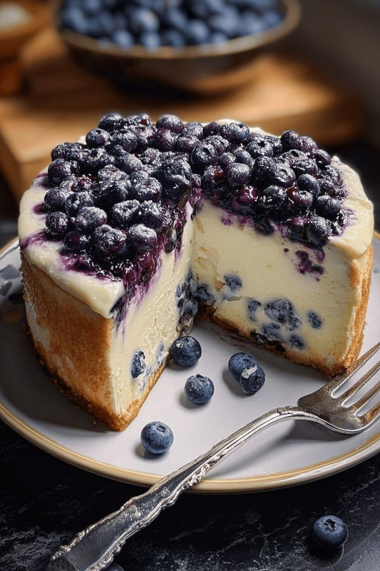 Blueberry Cream Cheese Cake